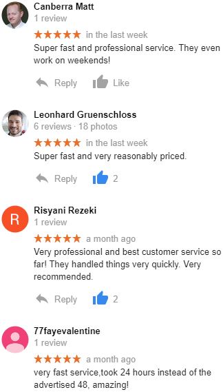 Latest Reviews